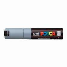 Additional picture of POSCA, PC-8K Broad Chisel, Gray
