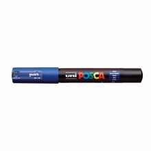 Additional picture of POSCA, PC-1M Extra-Fine Tapered, Blue