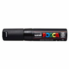 Additional picture of POSCA, PC-7M Large Bullet, Black
