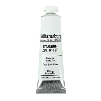 Williamsburg Handmade Oil Colors, 37ml, Titanium Zinc White