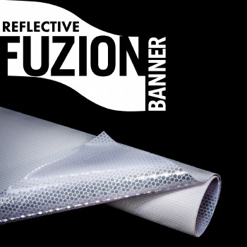 REFLECTIVE BANNER 126"x82'