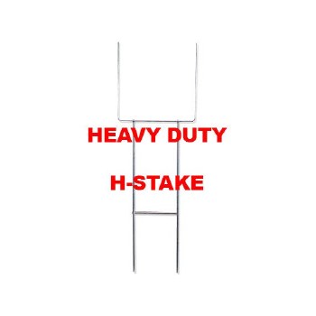 H STAKE HEAVY DUTY GALVANIZED10" x 30"