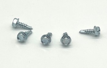 HEX SELF DRILLING SCREWS # 8-1/2" GALVANIZE 2500 cnt