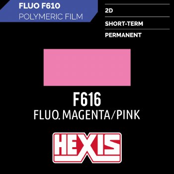 HEXIS FLUORESCENT PINK 48"