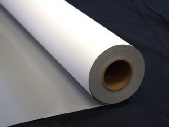 ROLL UP BANNER GREY BACK 10 mil 36" x 100'