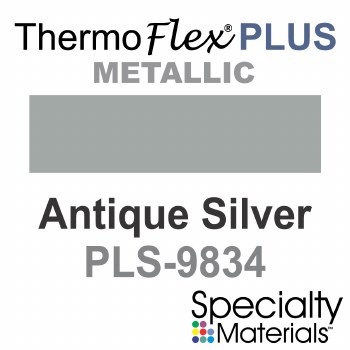 ThermoFlex Plus Antique Silver Heat Transfer Vinyl