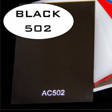3/16" ACRYLIC BLACK 502 4' x 8'