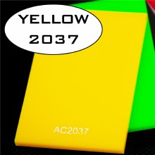 3/16" ACRYLIC YELLOW 2037 4' x 8'