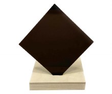 3/16" ACRYLIC BROWN 2418 4' x 8'