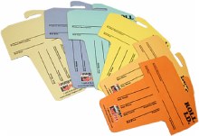 MATERIAL ID CARDS BLUE