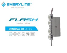 EVERYLITE FLASH OPTIC MAX 24V, 1.5 W, 4D, 7000 K SINGLE SIDED 100 Count