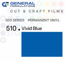 24" GENERAL FORMULATION 500 SERIES VIVID BLUE 510