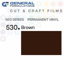 24" GENERAL FORMULATION 500 SERIES BROWN 530