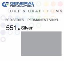 24" GENERAL FORMULATION 500 SERIES SILVER 551