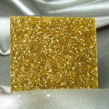 1/8" ACRYLIC GLITTER GOLD 1 SIDE 4' x 8'