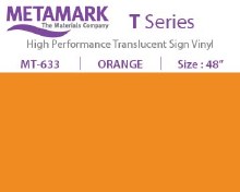 METAMARK T-Series Translucent Orange 48"