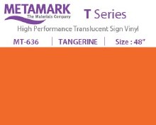 METAMARK T-Series Translucent Tangerine 48"