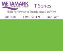 METAMARK T-Series Translucent Lime Green 48"