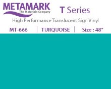 METAMARK T-Series Translucent Turquoise 48"