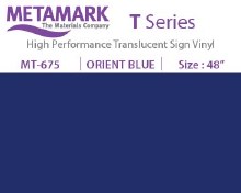 METAMARK T-Series Translucent Orient Blue 48"