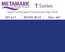 METAMARK T-Series Translucent Royal Blue 48"
