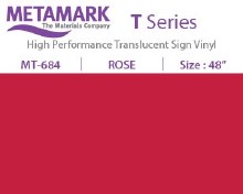 METAMARK T-Series Translucent Rose 48"