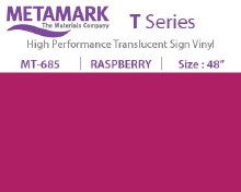 METAMARK T-Series Translucent Raspberry 48"