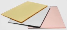 1/8" ACRYLIC MIRROR GOLD 4' x 8'
