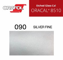 48" ORACAL 8510 ETCHED GLASS CALENDERED FILM FINE SILVER 090