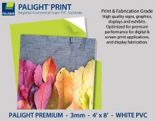 3 mm PALIGHT PREMIUM PVC 4' x 8'