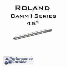 Performance Carbide Roland Camm1 Series 45° Blade