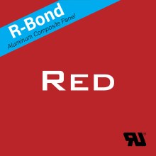 3mm R-BOND RED 2 SIDE 4' x 8'