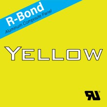 3mm R-BOND YELLOW 2 SIDE 4' x 8'
