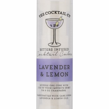 Yes Cocktail - Lemon Lavender Cocktail Cubes