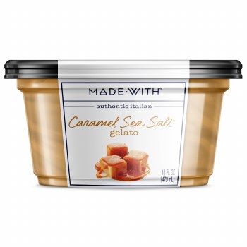Made With - Caramel Sea Salt Gelato