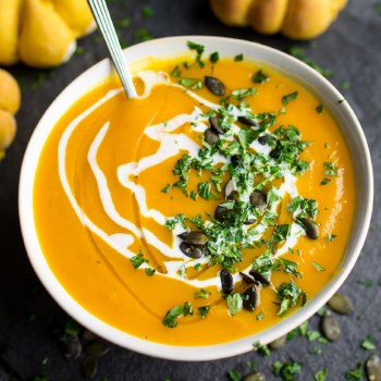 Garlic, Sage &amp;Pumpkin Soup
