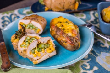 Stuffed Chicken - Asparagus and Cheddar