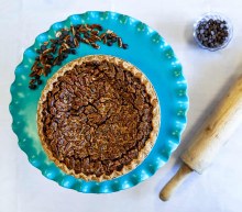 Once in a Blue Moon - Chocolate Bourbon Pecan Pie