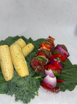 Steak &amp; Chicken Kabob Package for 4