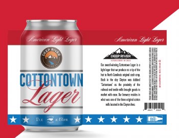 Deep River Brewing - Cottontown Lager