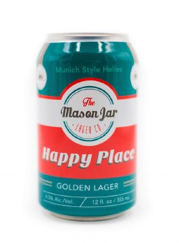 Mason Jar - Happy Place