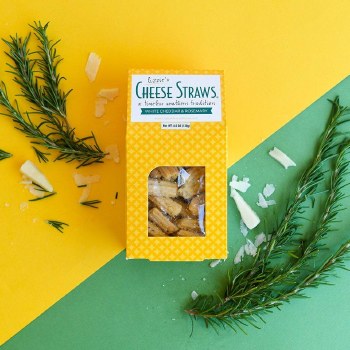 Lizzie's Cheese Straws - White Cheddar &amp; Rosemary