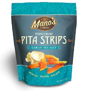 Manos - Pita Strips Garlic Sea Salt