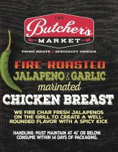Chicken Breast - Jalapeno & Garlic