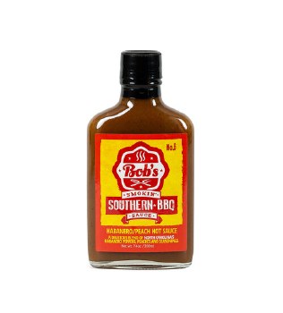 Bobs Smokin- Habanero &amp; Peach Hot Sauce