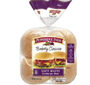 Buns - Hamburger Soft White