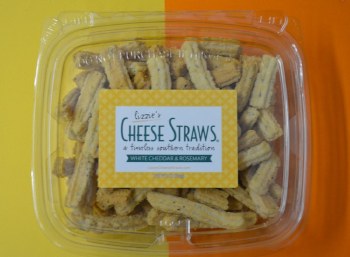 Lizzie's Cheese Straws - White Cheddar &amp; Rosemary