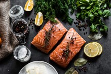 Salmon Fillet Dinner Package