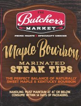 Steak Tips - Maple Bourbon