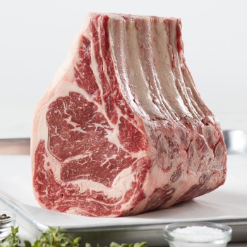 USDA Top Choice - 5 Bone Rib Roast $75.00 is DEPOSIT ONLY